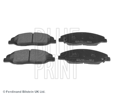 Sada brzdových destiček, kotoučová brzda BLUE PRINT ADA104261