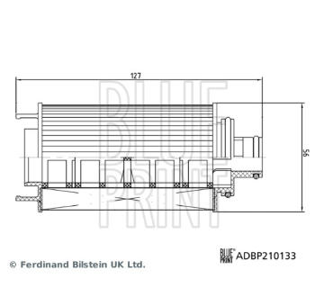 Olejový filtr BLUE PRINT ADBP210133