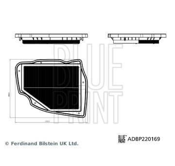 Vzduchový filtr BLUE PRINT ADBP220169