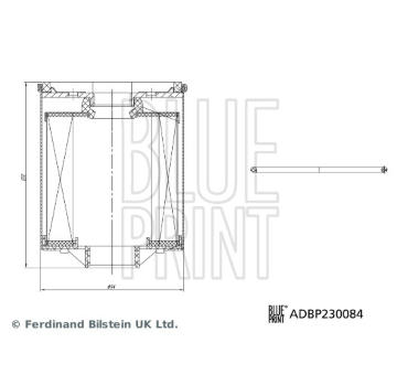 Palivový filter BLUE PRINT ADBP230084