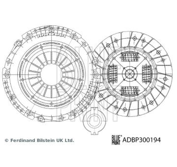 Spojková sada BLUE PRINT ADBP300194