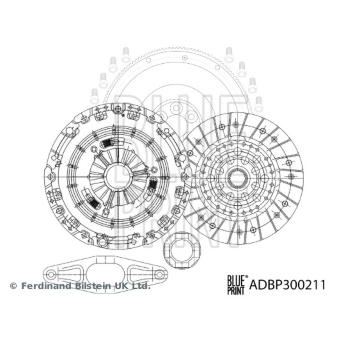 Spojková sada BLUE PRINT ADBP300211