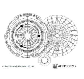 Spojková sada BLUE PRINT ADBP300212