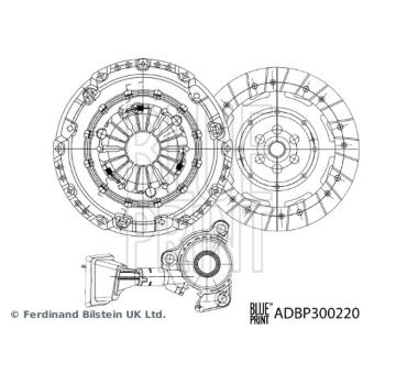 Sada spojky BLUE PRINT ADBP300220