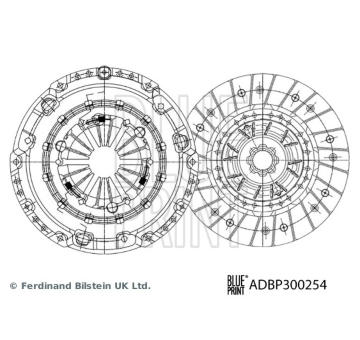 Spojková sada BLUE PRINT ADBP300254