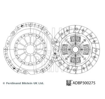 Spojková sada BLUE PRINT ADBP300275