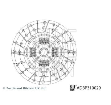 Spojková lamela BLUE PRINT ADBP310029