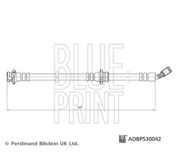 Brzdová hadice BLUE PRINT ADBP530042