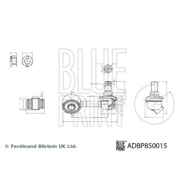 Tyč/vzpěra, stabilizátor BLUE PRINT ADBP850015