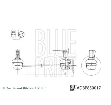 Tyc/vzpera, stabilisator BLUE PRINT ADBP850017