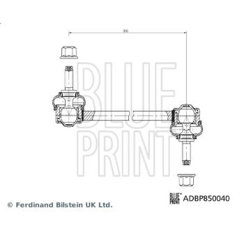 Tyc/vzpera, stabilisator BLUE PRINT ADBP850040
