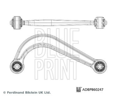 Ridici paka, zaveseni kol BLUE PRINT ADBP860247