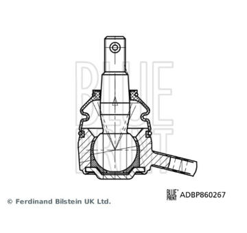 Podpora-/ Kloub BLUE PRINT ADBP860267