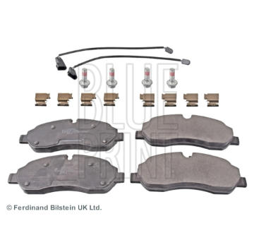 Sada brzdových destiček, kotoučová brzda Blue Print ADF124211