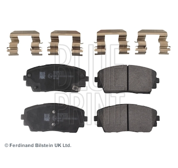 Sada brzdových destiček, kotoučová brzda Blue Print ADG042131