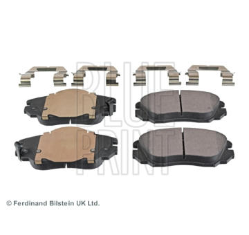 Sada brzdových destiček, kotoučová brzda BLUE PRINT ADG042157