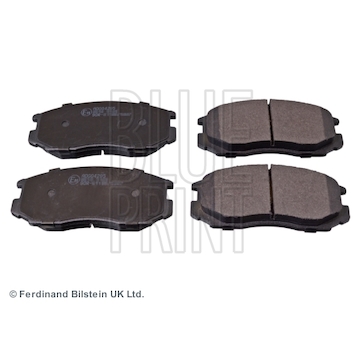 Sada brzdových destiček, kotoučová brzda BLUE PRINT ADG04295