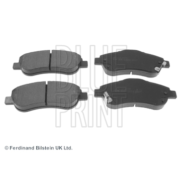 Sada brzdových destiček, kotoučová brzda BLUE PRINT ADH24275