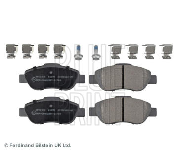 Sada brzdových destiček, kotoučová brzda BLUE PRINT ADL144240