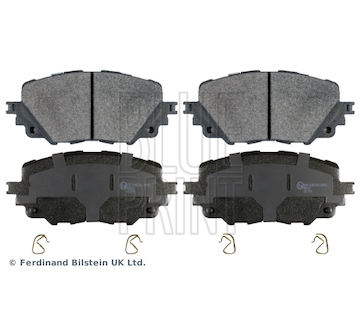 Sada brzdových destiček, kotoučová brzda BLUE PRINT ADM542110