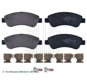 Sada brzdových destiček, kotoučová brzda BLUE PRINT ADP154202