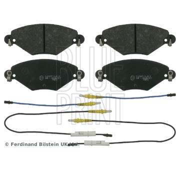 Sada brzdových destiček, kotoučová brzda BLUE PRINT ADP154246