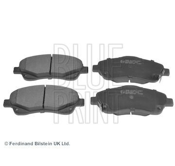 Sada brzdových destiček, kotoučová brzda BLUE PRINT ADT342141