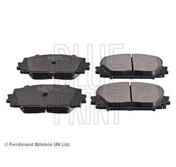 Sada brzdových destiček, kotoučová brzda BLUE PRINT ADT342181