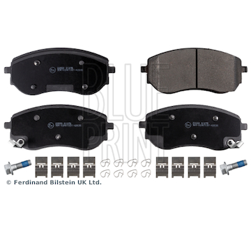 Sada brzdových destiček, kotoučová brzda BLUE PRINT ADU174253