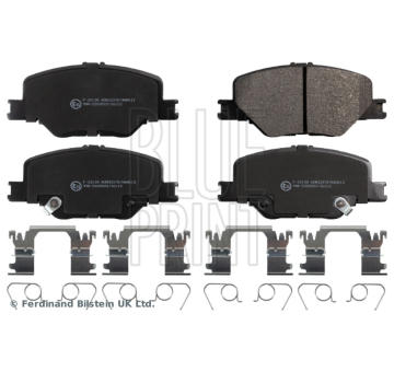 Sada brzdových destiček, kotoučová brzda BLUE PRINT ADW194219