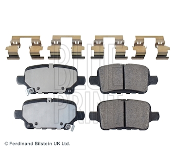 Sada brzdových destiček, kotoučová brzda BLUE PRINT ADW194221