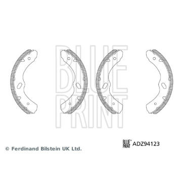 Sada brzdových čeľustí BLUE PRINT ADZ94123