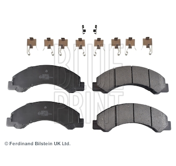 Sada brzdových destiček, kotoučová brzda BLUE PRINT ADZ94223