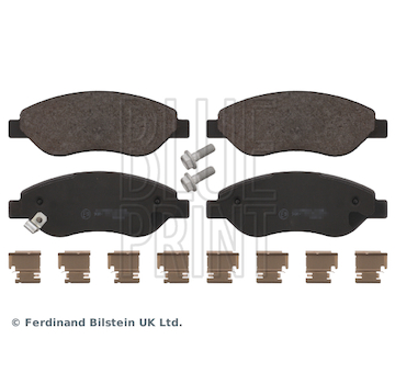 Sada brzdových destiček, kotoučová brzda BLUE PRINT ADZ94235