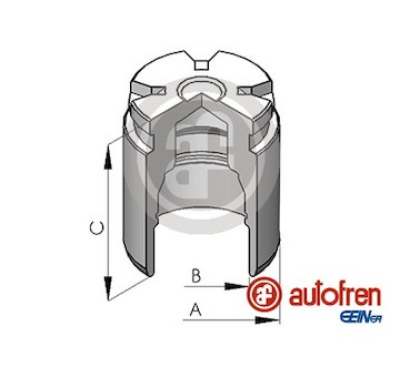 Píst, brzdový třmen Autofren D025116