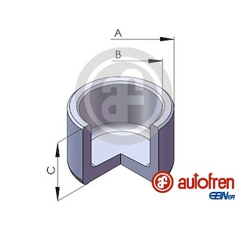 Píst, brzdový třmen AUTOFREN SEINSA D025130