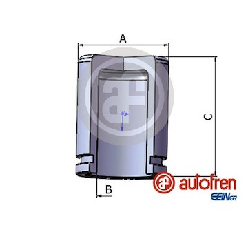 Píst, brzdový třmen Autofren D025231