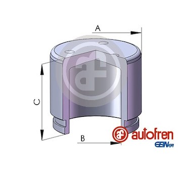 Píst, brzdový třmen Autofren D025240