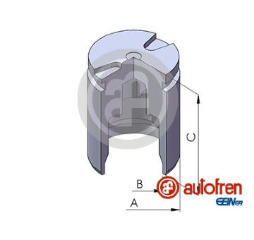 Píst, brzdový třmen AUTOFREN SEINSA D025267