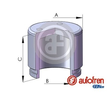 Píst, brzdový třmen AUTOFREN SEINSA D02572