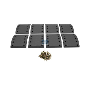 Sada brzdoveho oblozeni, bubnova brzda DT Spare Parts 10.13004