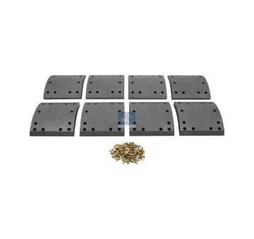 Sada brzdoveho oblozeni, bubnova brzda DT Spare Parts 10.23002