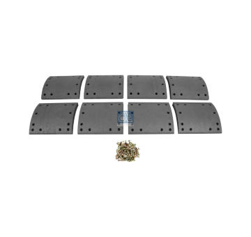 Sada brzdoveho oblozeni, bubnova brzda DT Spare Parts 10.23004