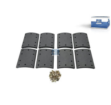 Sada brzdoveho oblozeni, bubnova brzda DT Spare Parts 10.23010
