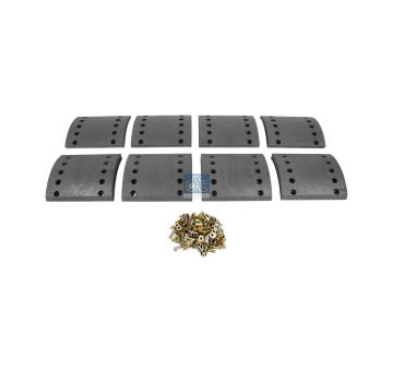 Sada brzdoveho oblozeni, bubnova brzda DT Spare Parts 10.33007