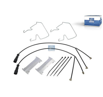 Výstraha, opotřebení brzdové obložení (vysokovýkonné brzdy) DT Spare Parts 10.34144