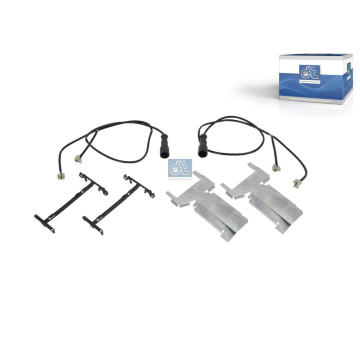 vystraha, opotrebeni brzdove oblozeni (vysokovykonne brzdy) DT Spare Parts 10.34145SP