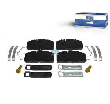 Sada brzdových destiček, kotoučová brzda DT Spare Parts 10.93500