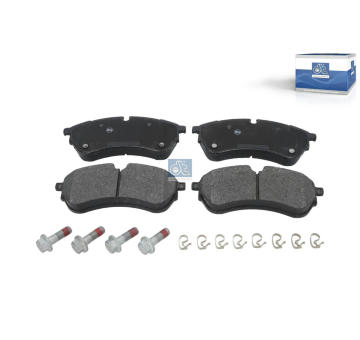 Sada brzdových destiček, kotoučová brzda DT Spare Parts 11.62515