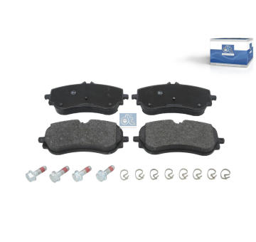 Sada brzdových destiček, kotoučová brzda DT Spare Parts 11.62517